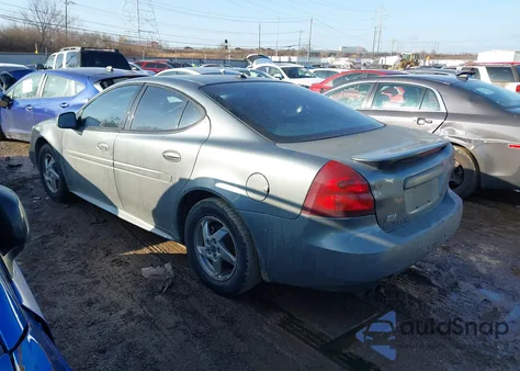 2004 Pontiac Grand Prix Gt2 from USA, damaged, VIN 2G2WS542441301138